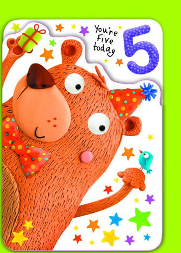Picture of 5 TODAY BIRTHDAY CARD